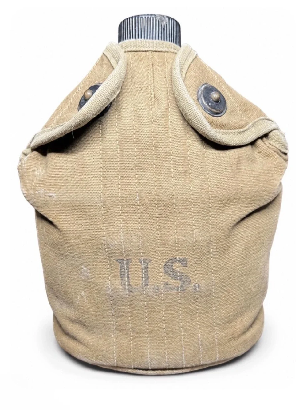 WWII US Army M1910 Canteen Set 1945 AGM Bottle 1942 Scott Canvas 1918 Militaria